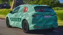 Skoda Elroq (2024) Covered Drive