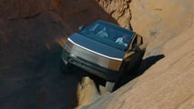 Tesla Cybertruck Cyberbeast Climbing Hell's Revenge