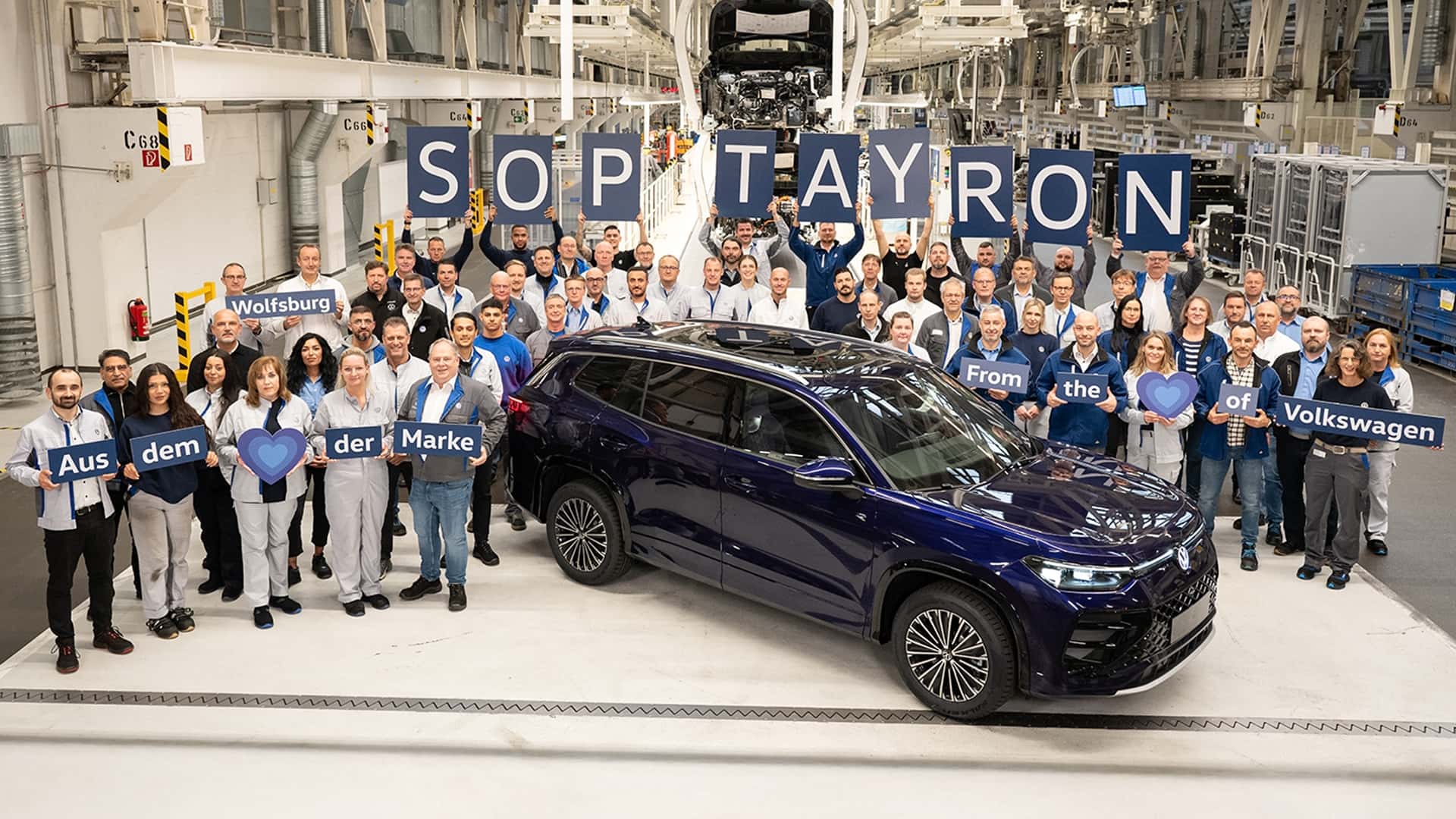 VW Tayron Start Der Produktion Des Gro en SUVs In Wolfsburg VW Tayron Start Der Produktion Des Gro en SUVs In Wolfsburg