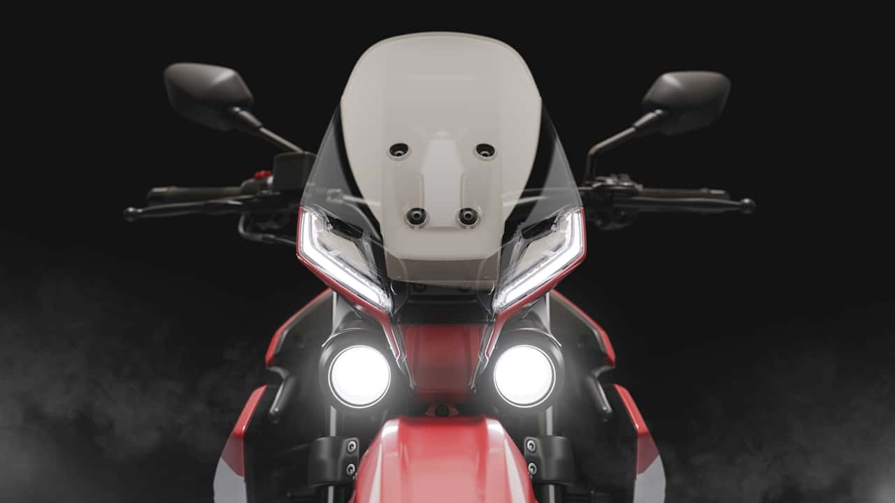 Moto Morini Alltrhike - Headlight