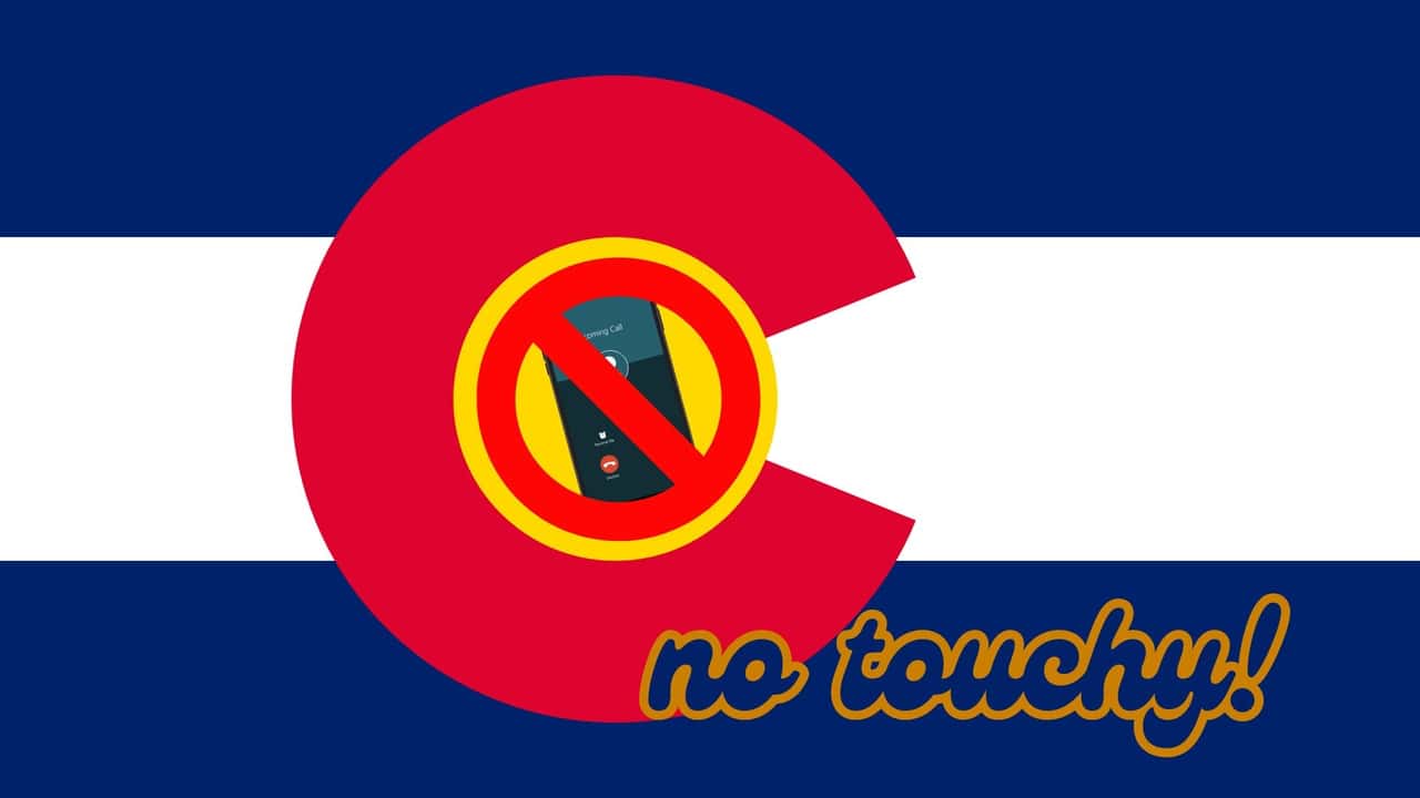 Colorado Cell Phone Driving Ban Hero