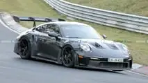 Porsche 911 GT3 RS Facelift (2026) Erlkönigfotos
