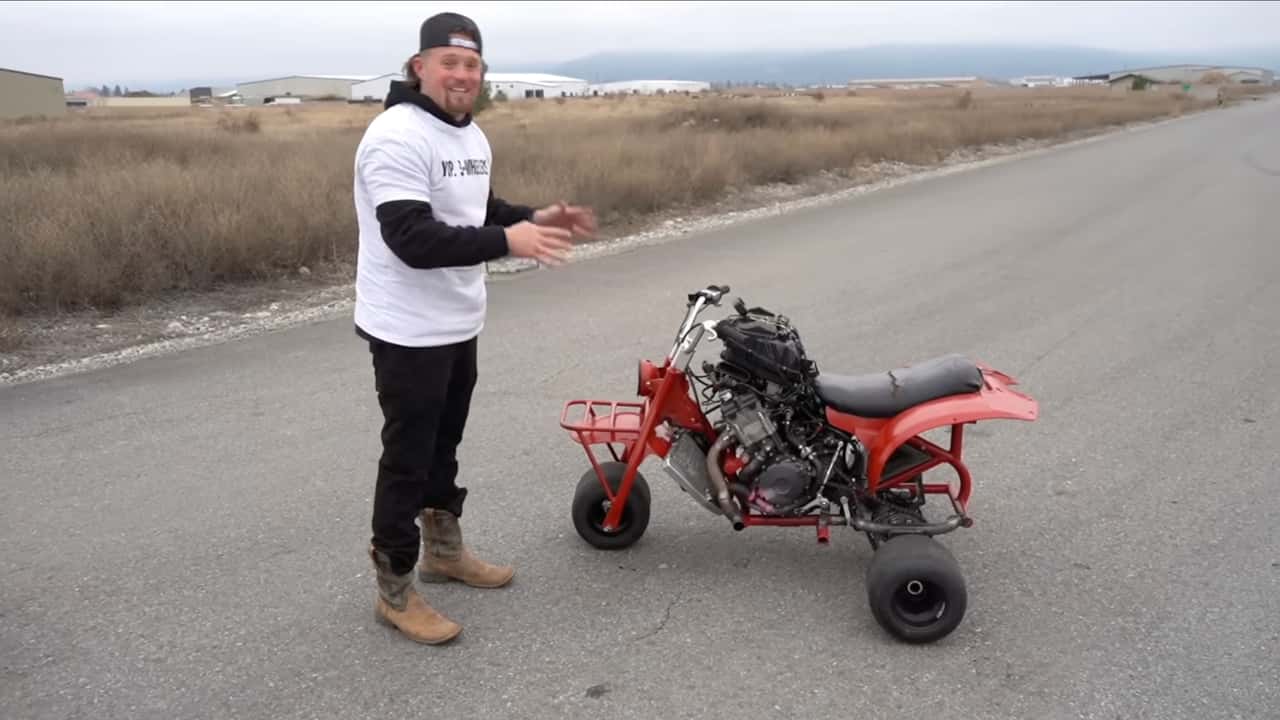 1000cc three-wheeler swap