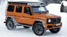 Mercedes-Benz G-Klasse 4x4 Quadrat (2022) fast ungetarnt