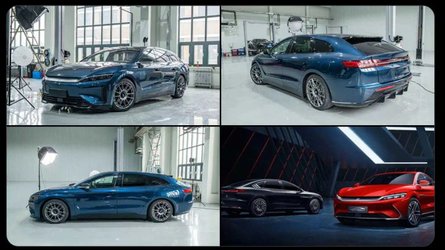 В семействе BYD Han пополнение: теперь универсал BYD Han station wagon (source: Greg Kable)