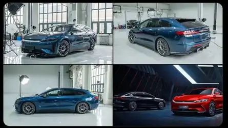 В семействе BYD Han пополнение: теперь универсал BYD Han station wagon (source: Greg Kable)