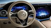 Mercedes-Benz EQS SUV, interior
