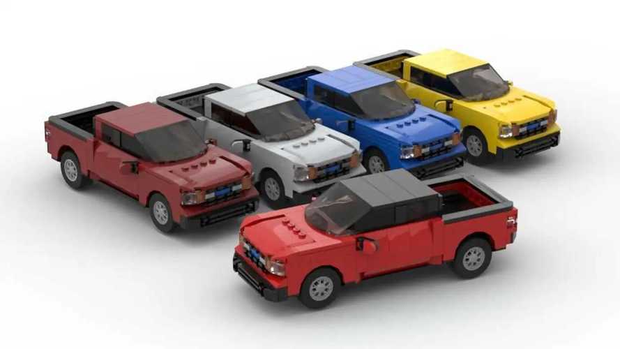 El Ford Maverick se convierte en un coche de Lego