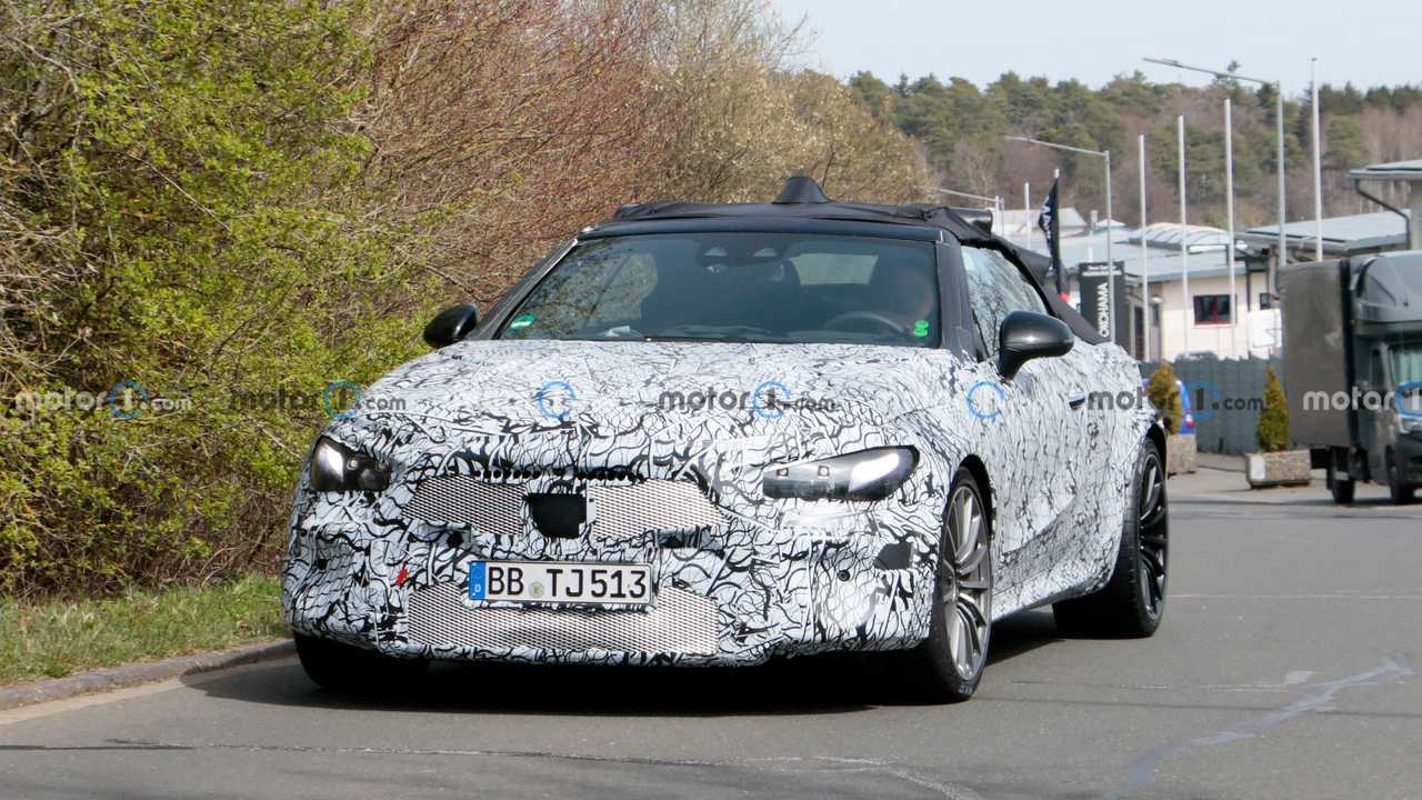 Mercedes-AMG CLE 63 Cabriolet Photo espion vue de face