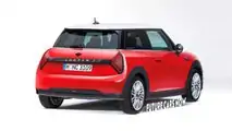 Neuer Elektro-Mini als Rendering (Heck)