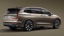 Volvo minivan rendering