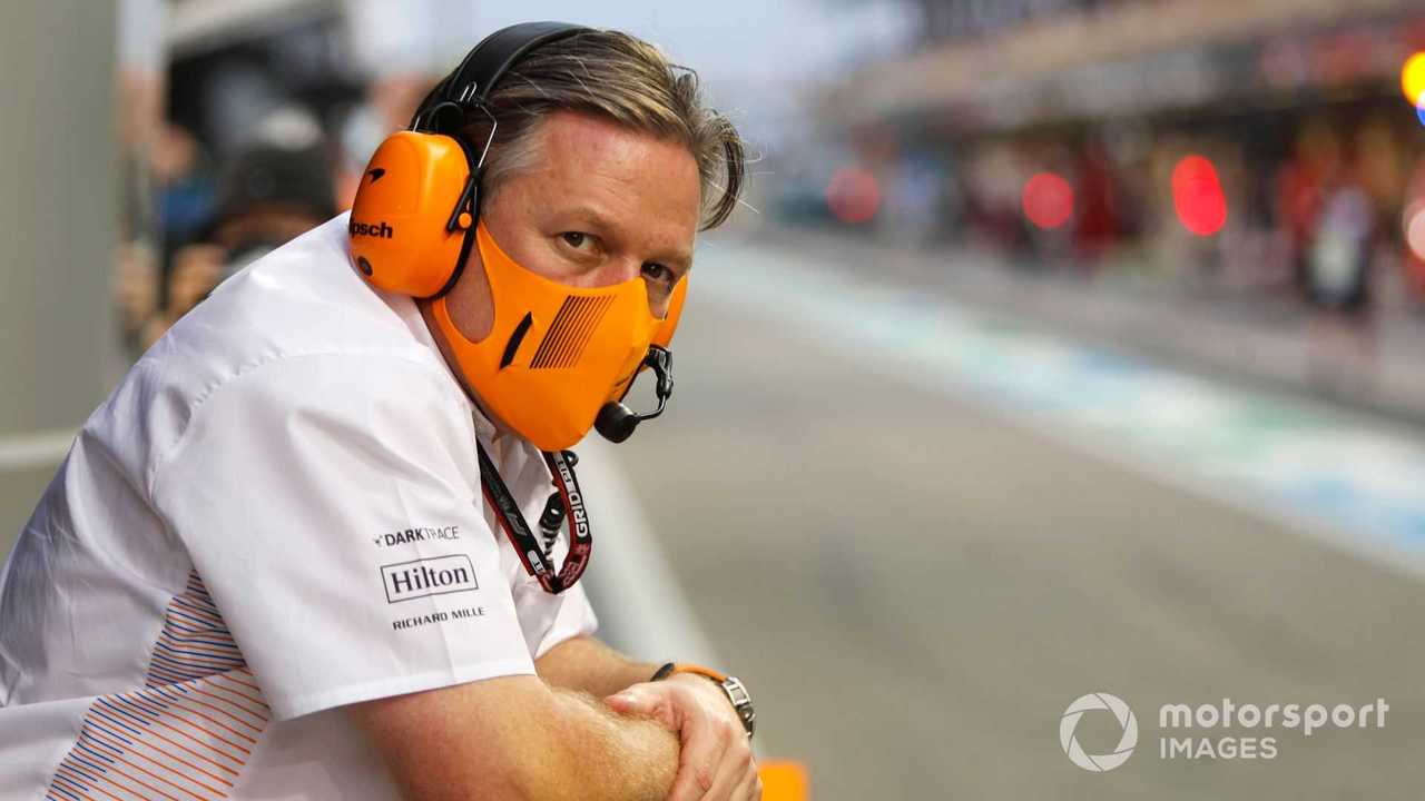 Zak Brown at Abu Dhabi GP 2021