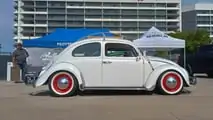 Volkswagen Beetle electric conversion side profile