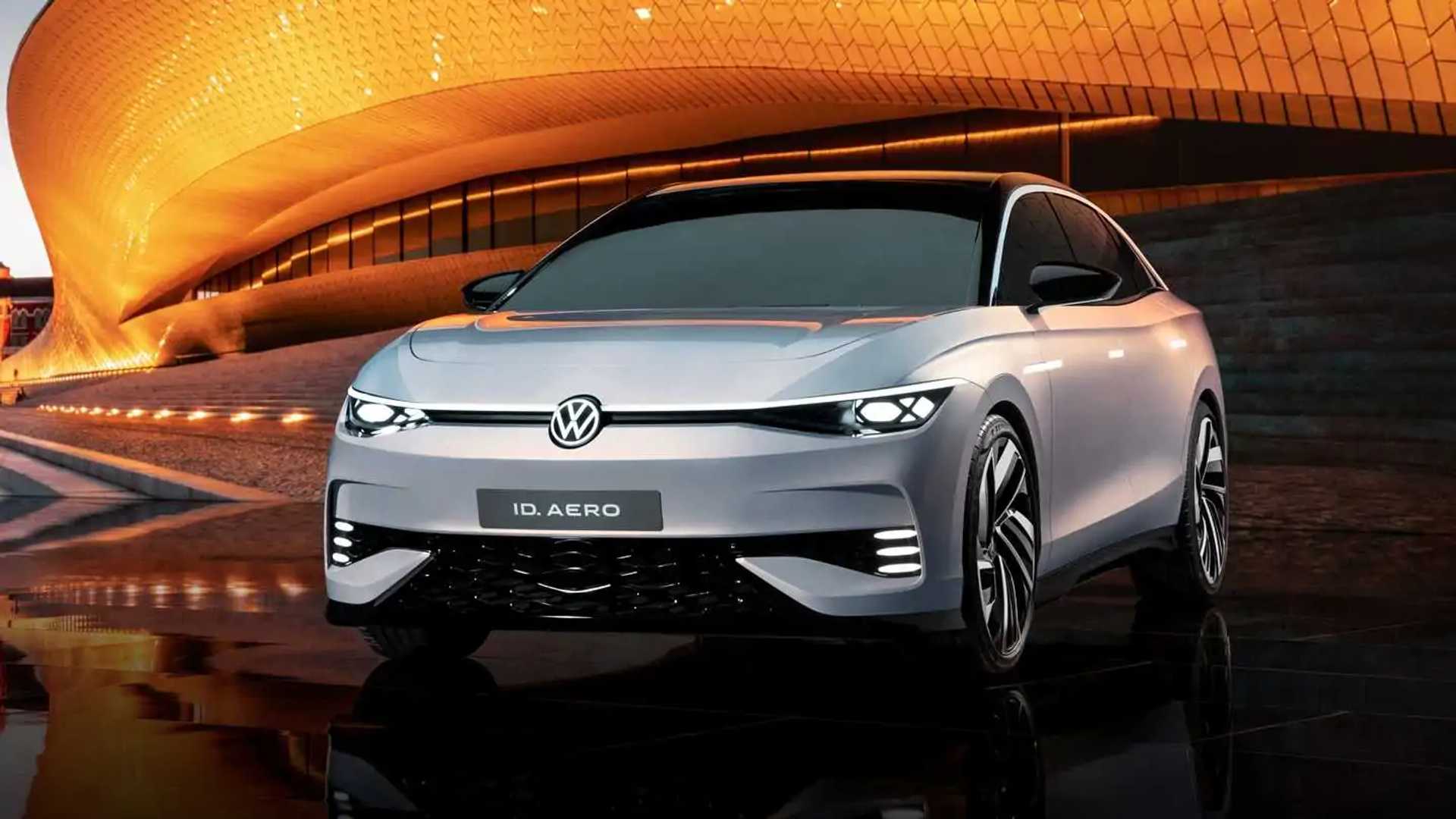 Volkswagen ID. Aero Rendered As 2024 Production Electric Sedan