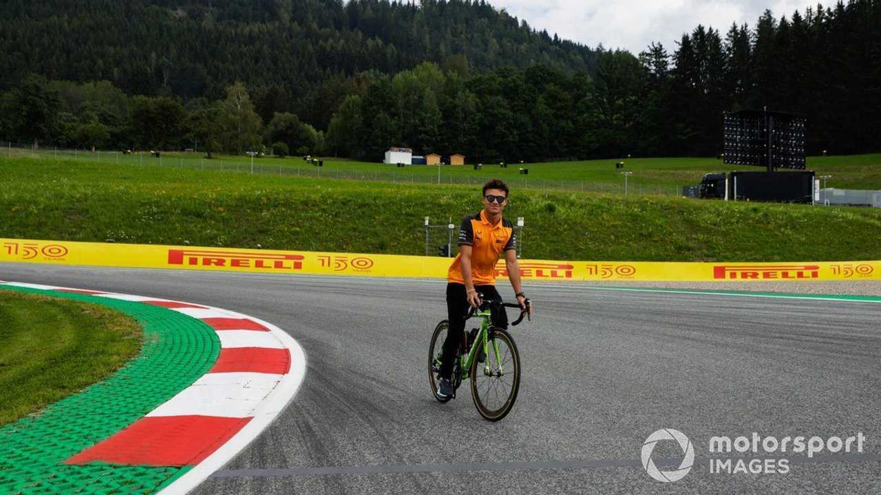 Lando Norris at Austrian GP 2022