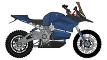 Lighting Motorcycle Electric Adventure Bike Patents - Side, Right