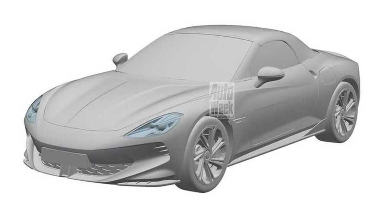 Патентные изображения серийной версии MG Cybester