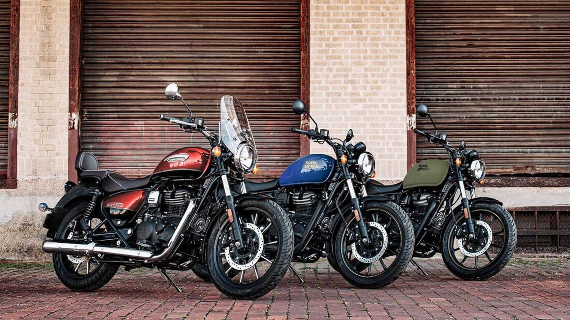 Royal Enfield Meteor 350 2022 Schillert In Neuen Lackfarben