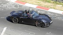 Porsche 718 Spyder RS Weissach spy photo