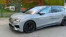 Photo d'espionnage de la Volkswagen ID.7 Wagon