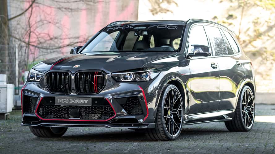 Manhart modifiyeli BMW X5 M MHX5 700'e merhaba deyin!