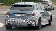 Audi RS3 Spionagefotos
