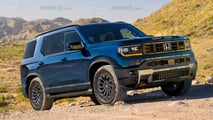 Honda Pilot XXL Rendering By Motor1