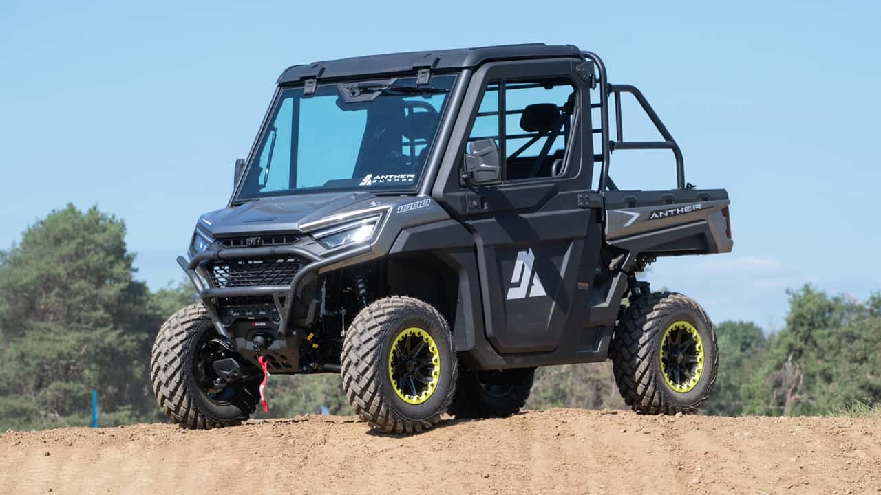 Quad e UTV, Anther e WEV portano il fuoristrada al lavoro