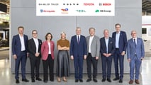 L'accordo tra Daimler Truck, Volvo Group, Toyota Motor Corporation, Bosch, Air Liquide, TotalEnergies, TEAL Mobilità, e MB Energy annunciato all' IAA Transportation 2026