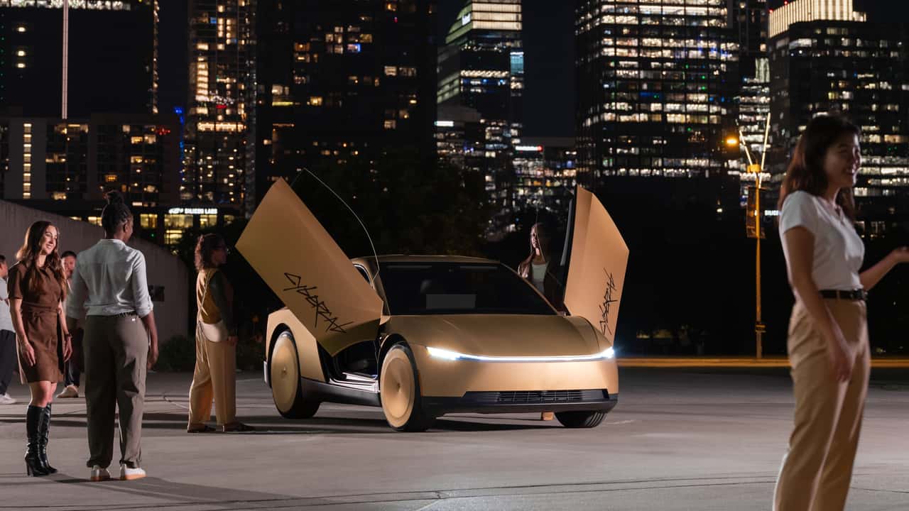 Amazon Cargo Jet Skids Off Runway, Stops Feet From Parked Tesla Cybercabs