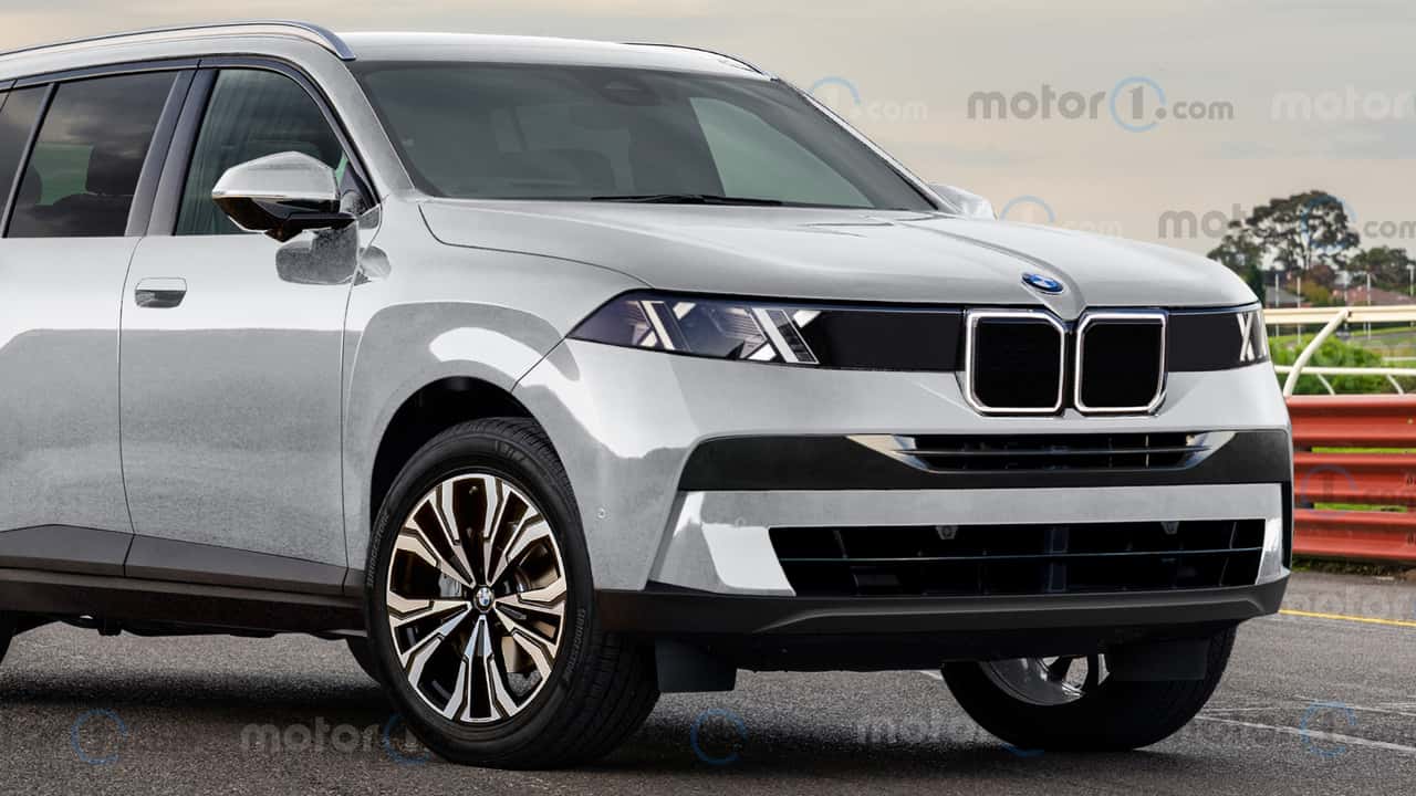 2028 BMW X9 Rendering By Motor1