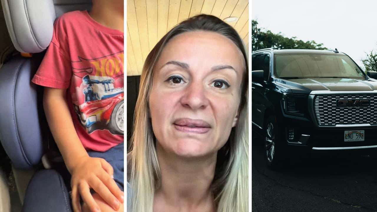 Woman’s toddler gets stuck in GMC Yukon’s seat
