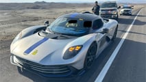 Aston Martin Valhalla Prototype Stopped in Utah