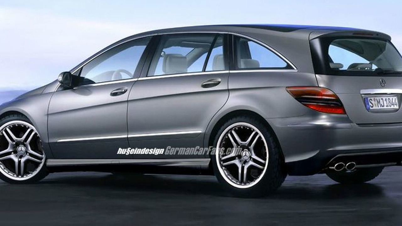 Mercedes Benz R 55 Amg Spy Photos