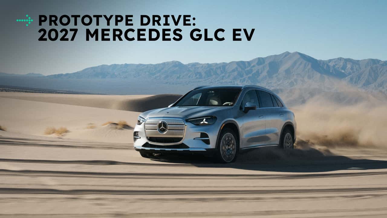 2027 Mercedes GLC EV: Prototype Drive