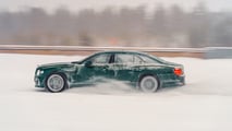 Bentley Flying Spur Buz üzerinde hız rekoru