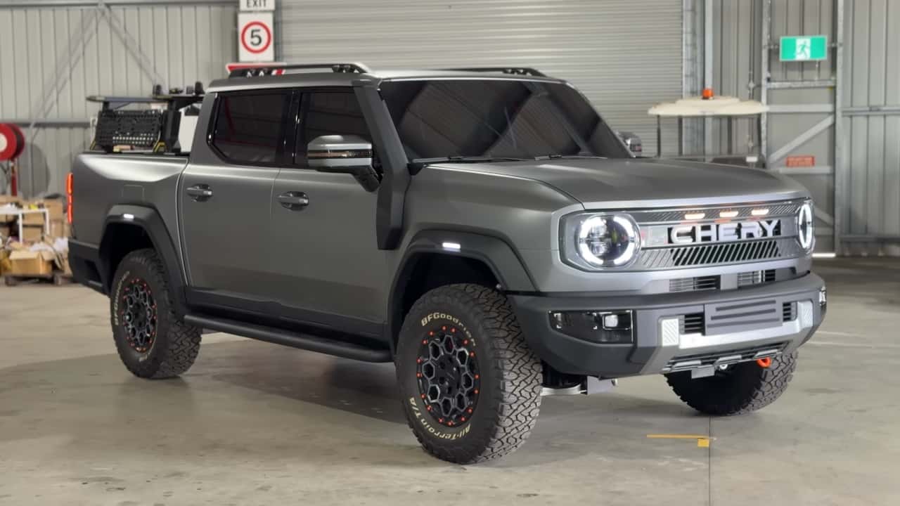 Chery mostra inédita picape rival de S10 e Ranger com motor híbrido diesel