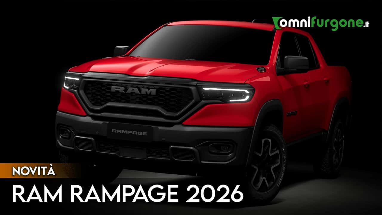 Ram Rampage ecco l'anteprima del primo pick-up compatto europeo