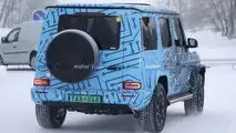 Mercedes-Benz EQG Rear View Spy Photo