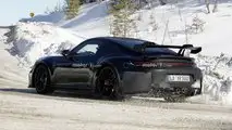 صورة تجسس لسيارة بورش 911 GT3