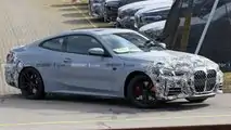 BMW Serie 4 Coupé restyling, le prime foto spia