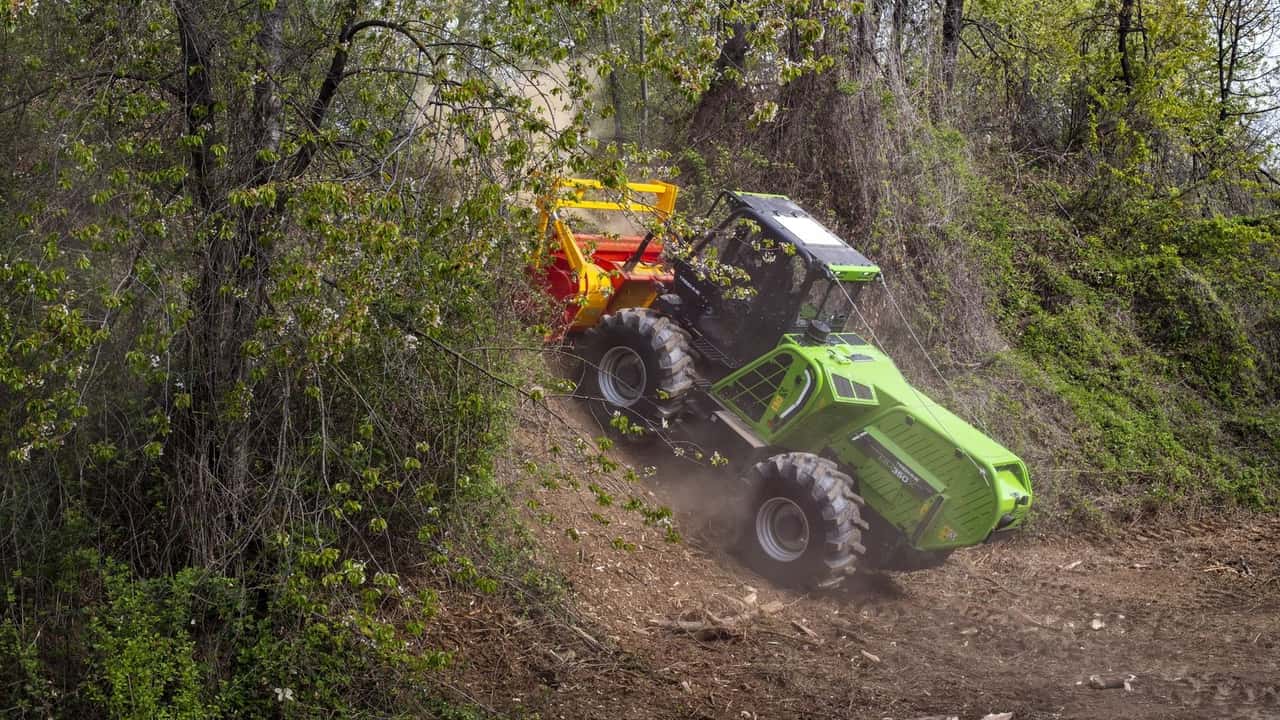 Merlo a FUTA-Expo 2025 con soluzioni forestali e municipali