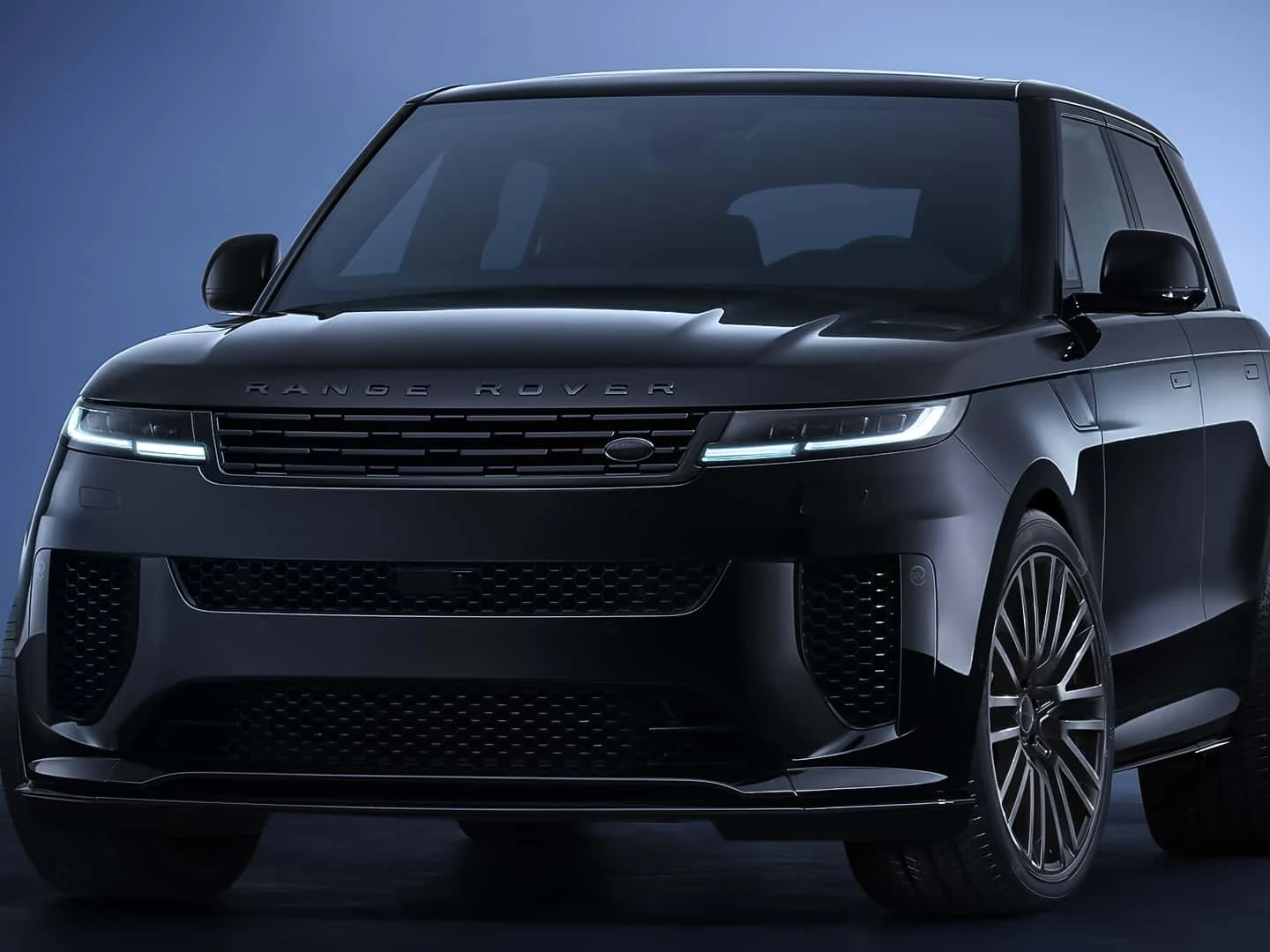 1/43 Range Rover サントリーニブラック Pretinho (nada) básico: Land Rover lança Range Rover SV Black de