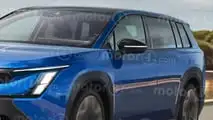 Skoda Space (2026), das Motor1.com-Render