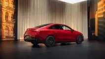 Mercedes CLA (2025) mit EQ-Technologie in Rot
