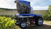 Straddle Tractor Concept di New Holland