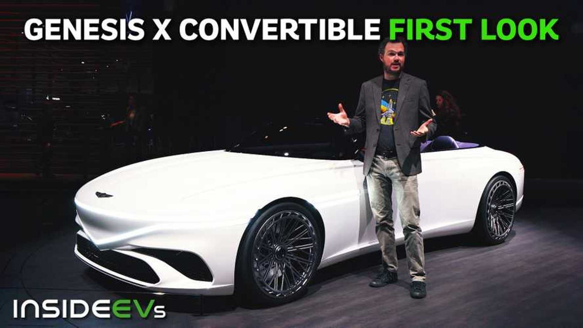 Genesis X Concept Drops Its Top, Becomes Convertible At LA