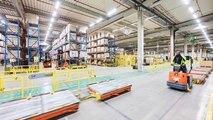 Il centro ricambi europeo Toyota di Diest, in Belgio
