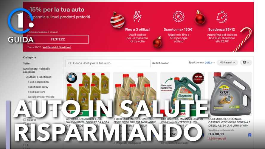 Risparmiare su oli e lubrificanti con le offerte di Natale