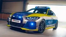 BMW i4 per la polizia tedesca, il tuning di AC Schnitzer
